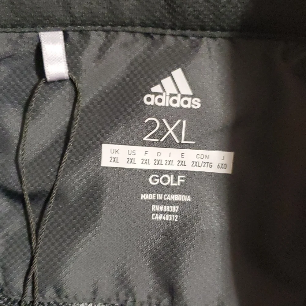 Adidas Golf Jacket Windbreaker